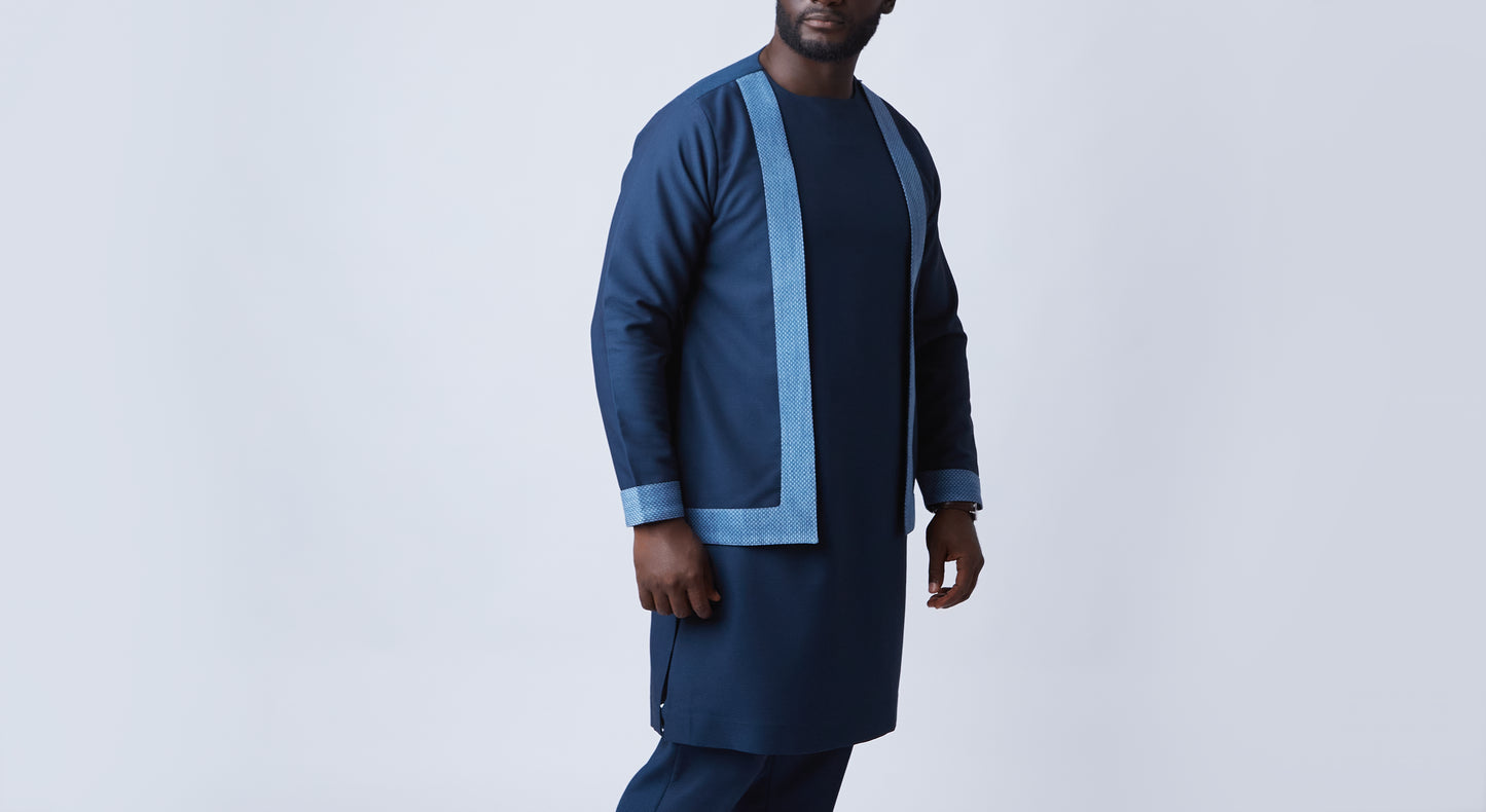 Woven Afro-Mix Kaftan