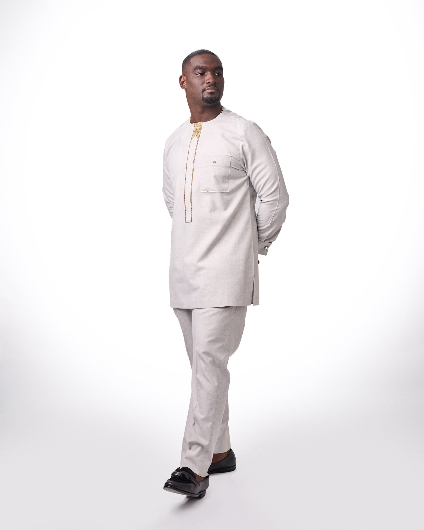 Ivory Crown Kaftan